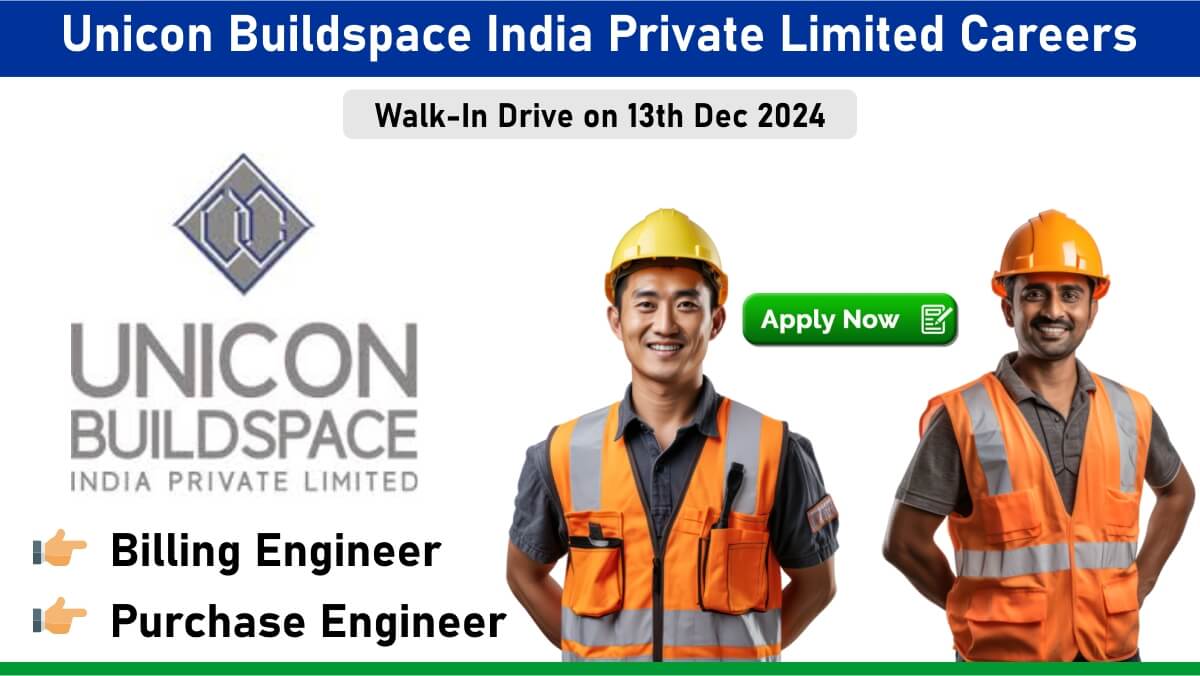 Unicon Buildspace India Private Limited Careers