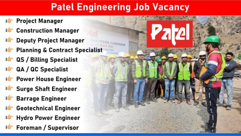 Patel Engineering Job Vacancy