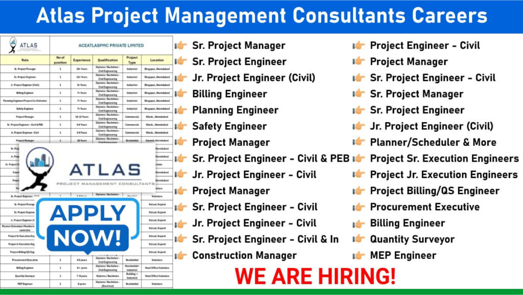 Atlas Project Management Consultants Careers