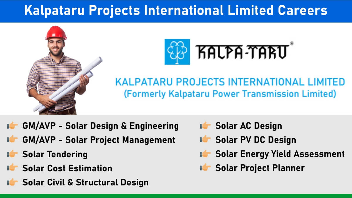 Kalpataru Projects International Limited Careers