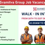 Svamitva Group Job Vacancy