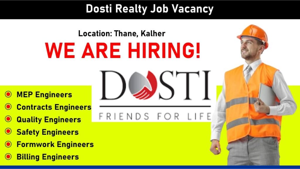 Dosti Realty Job Vacancy