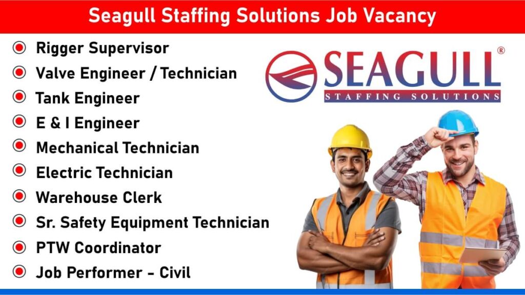 Seagull Staffing Solutions Job Vacancy