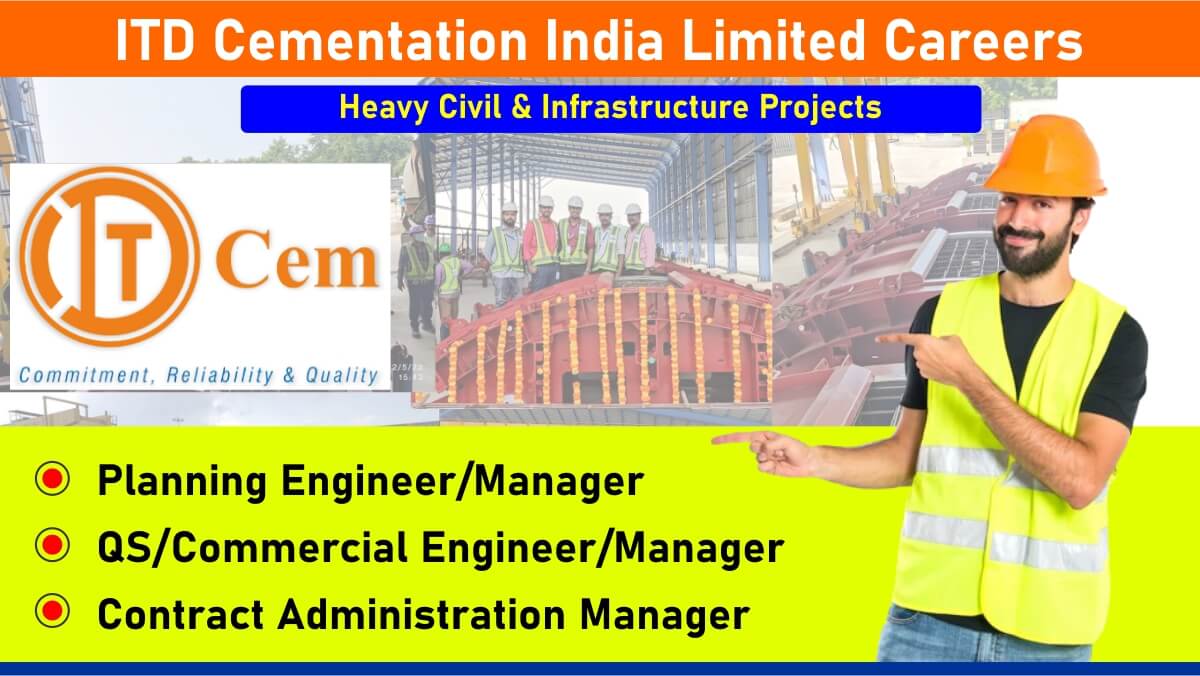 ITD Cementation India Limited Careers