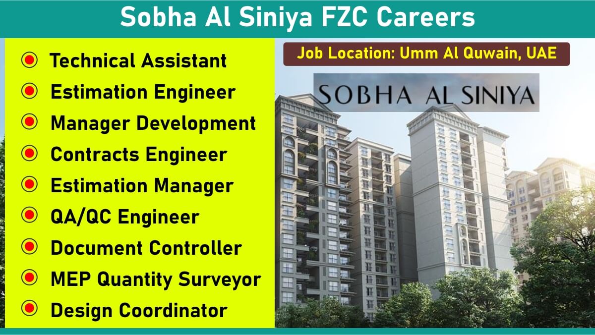 Sobha Al Siniya FZC Careers