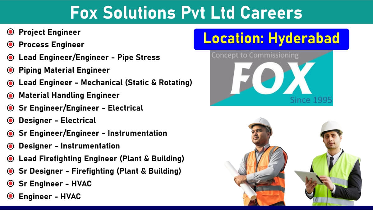 Fox Solutions Pvt Ltd Careers