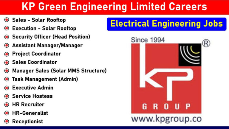 KP Green Engineering Limited Careers