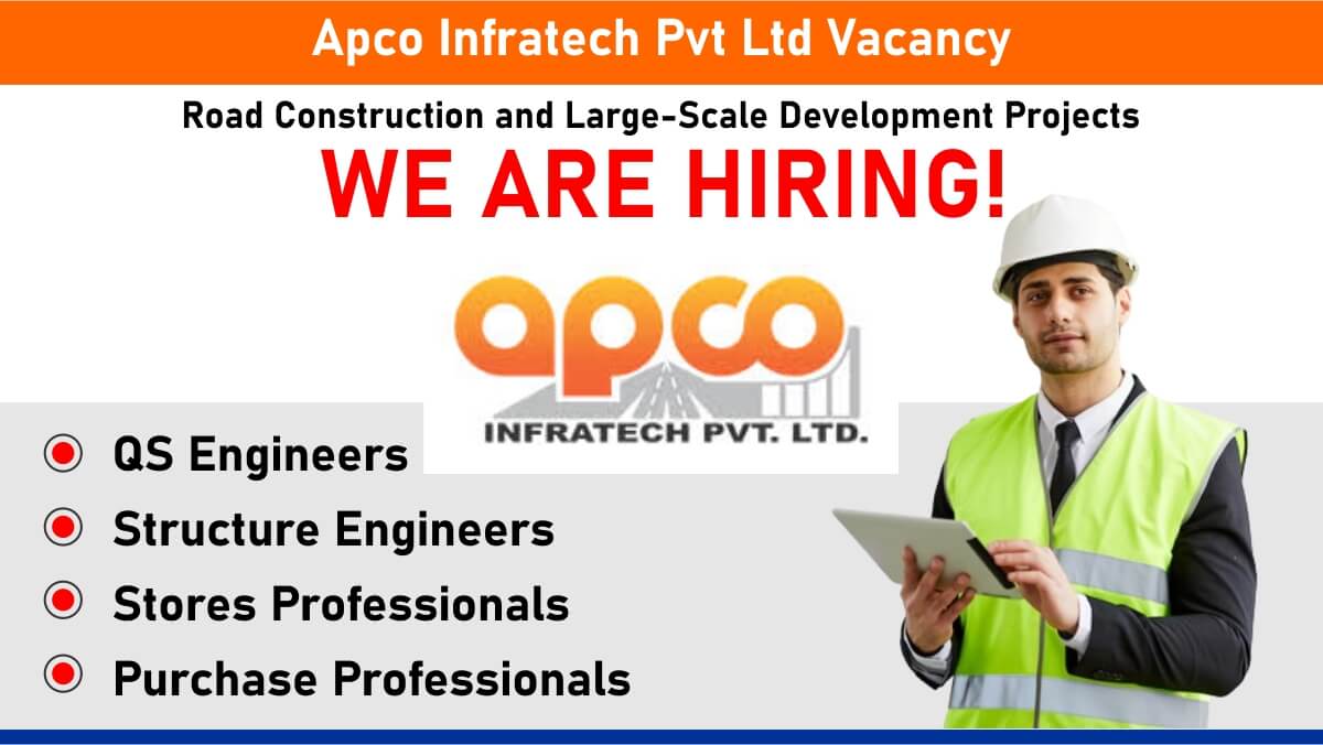 Apco Infratech Pvt Ltd Vacancy