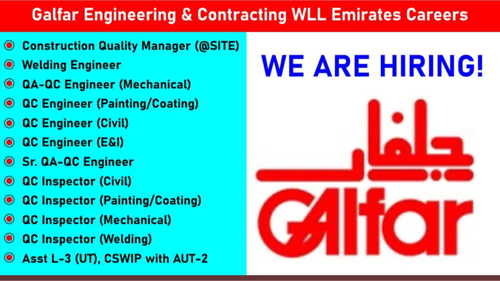 Galfar Engineering & Contracting WLL Emirates Careers