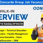 Concorde Group Job Vacancy