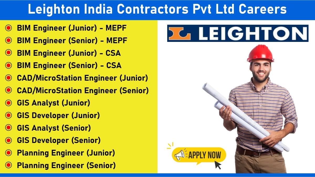 Leighton India Contractors Pvt Ltd Careers