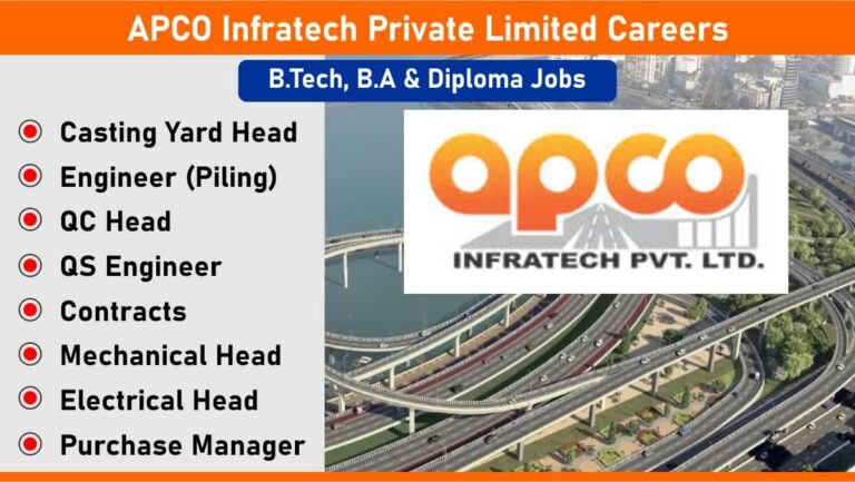 APCO Infratech Private Limited Careers