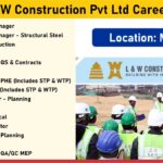 L&W Construction Pvt Ltd Careers