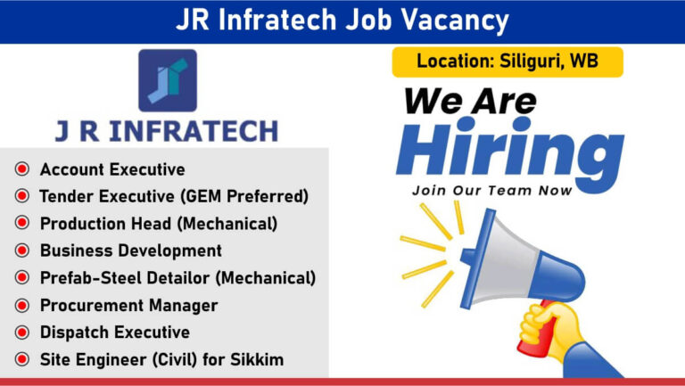 JR Infratech Job Vacancy