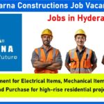 Aparna Constructions Job Vacancy