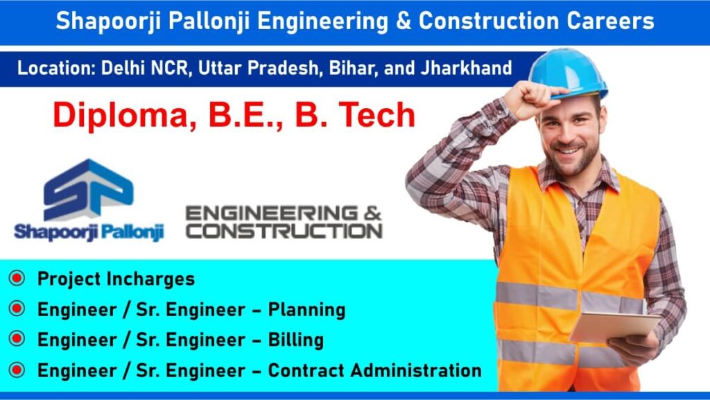 Shapoorji Pallonji Engineering & Construction Careers