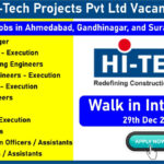 Hi-Tech Projects Pvt Ltd Vacancy