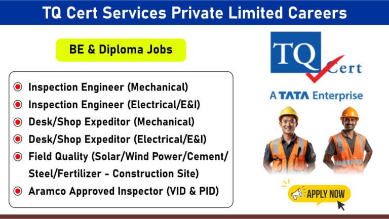 TQ Cert Services Private Limited Careers