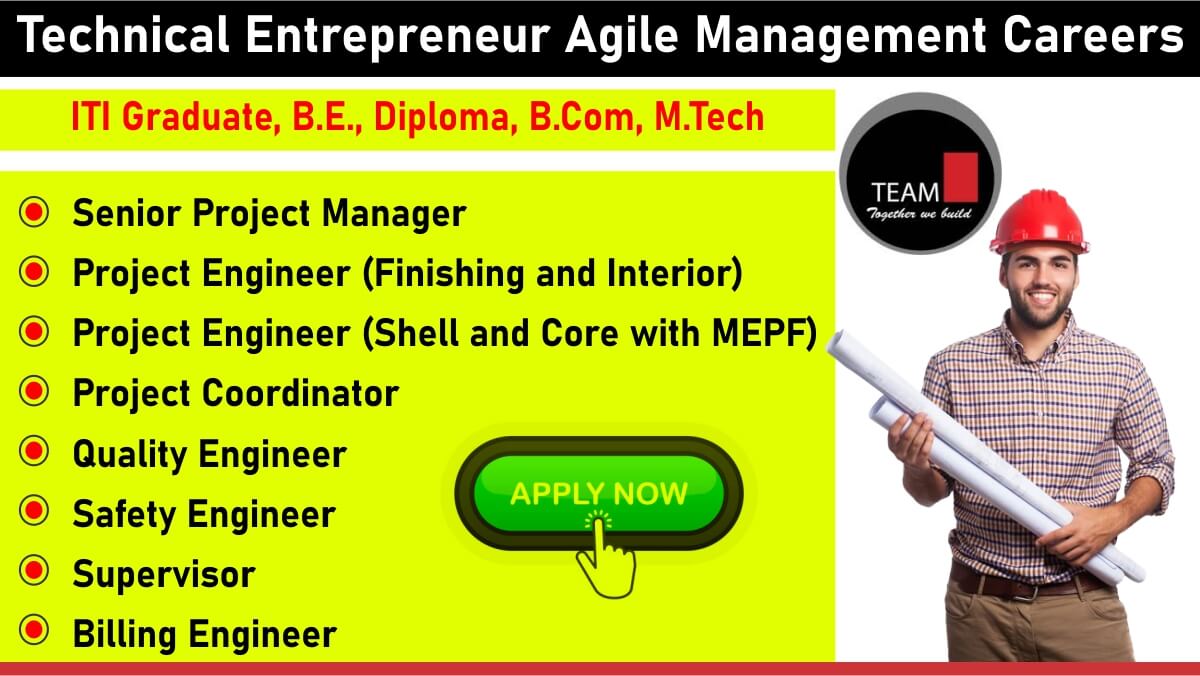 Technical Entrepreneur Agile Management Careers