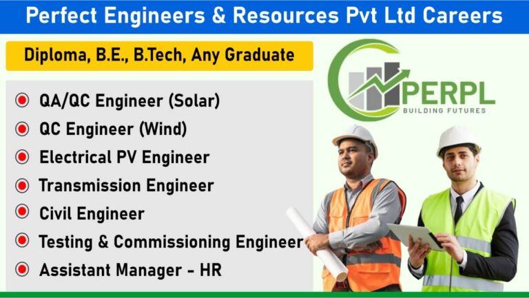 Perfect Engineers & Resources Pvt Ltd Careers