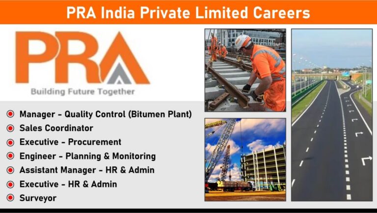 PRA India Private Limited Careers