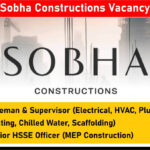 Sobha Constructions Vacancy