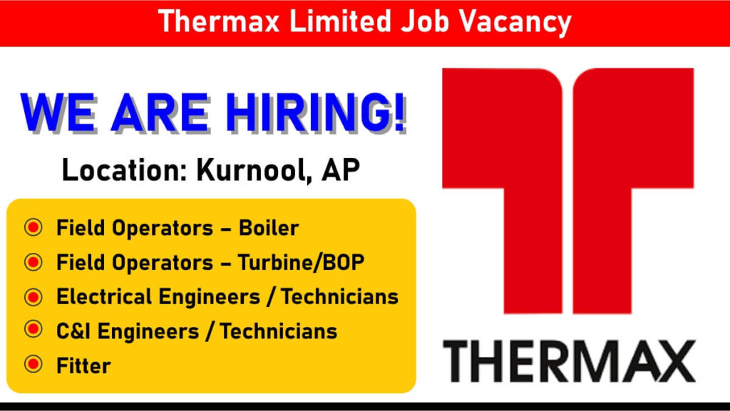 Thermax Limited Job Vacancy