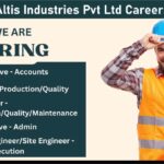 Altis Industries Pvt Ltd Careers