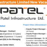 Patel Infrastructure Limited New Vacancy 2025