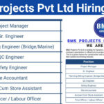 BMS Projects Pvt Ltd Hiring 2025 | QC/QC Engineer Jobs Near Me