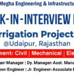 Megha Engineering & Infrastructure Ltd (MEIL) Walk-In Interview 2025 | Date: 25th January 2025