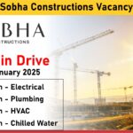 Sobha Constructions Vacancy