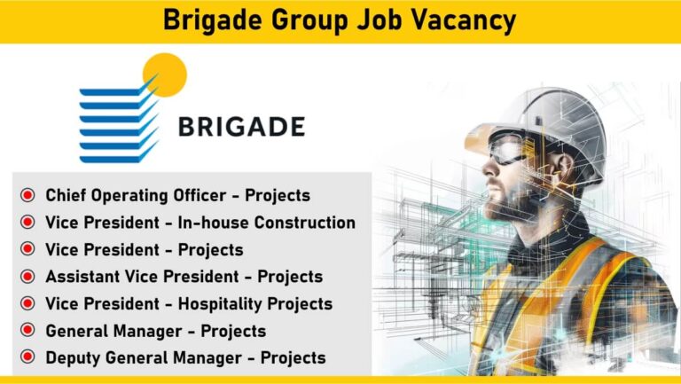 Brigade Group Job Vacancy