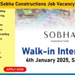 Sobha Constructions Job Vacancy