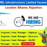 MBL Infrastructure Limited Vacancy