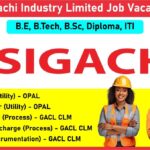 Sigachi Industry Limited Job Vacancy