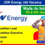 JSW Energy Job Vacancy