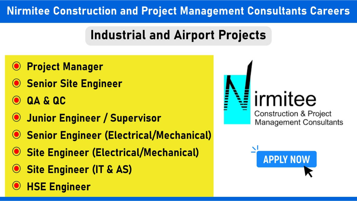 Nirmitee Construction and Project Management Consultants Careers