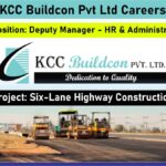 KCC Buildcon Pvt Ltd Careers