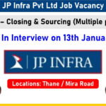 JP Infra Pvt Ltd Job Vacancy