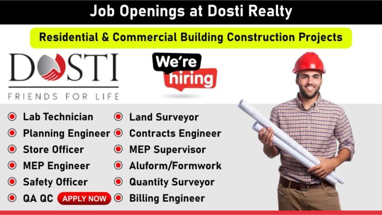 Job Openings at Dosti Realty