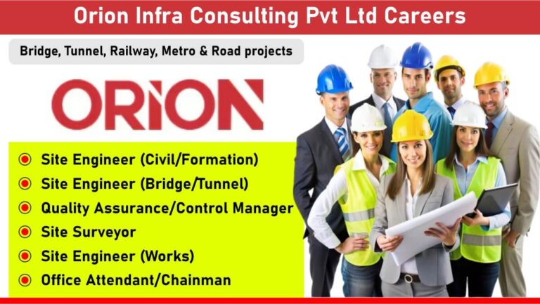 Orion Infra Consulting Pvt Ltd Careers