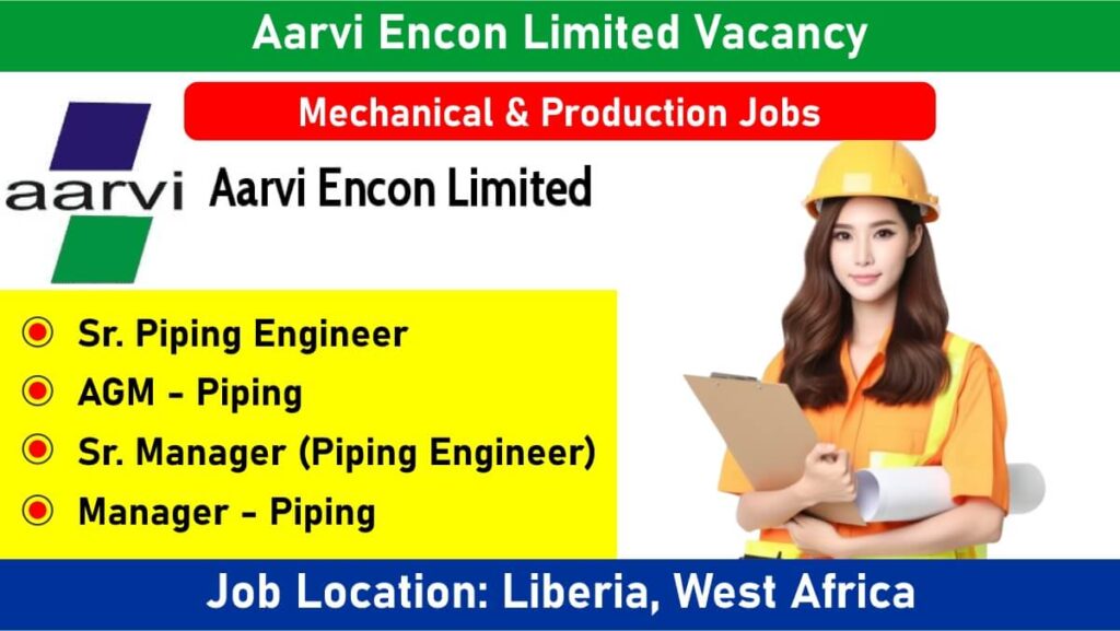 Aarvi Encon Limited Vacancy