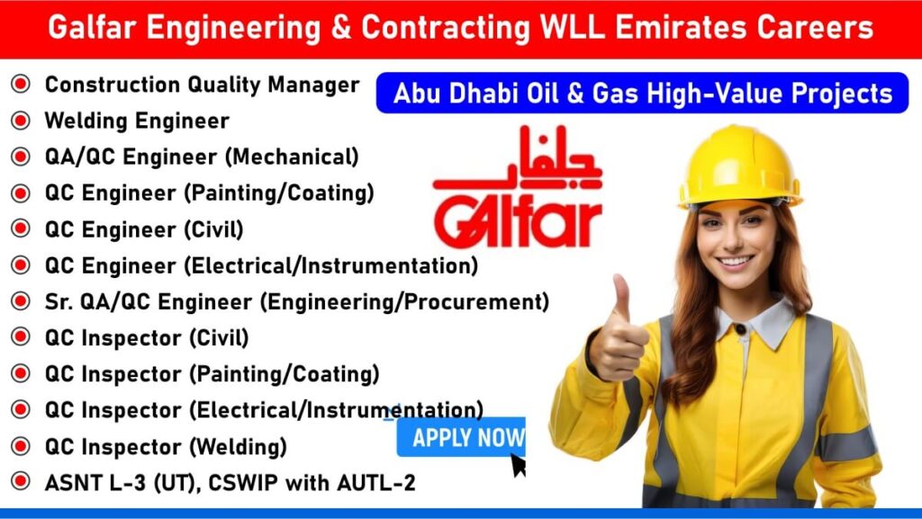 Galfar Engineering & Contracting WLL Emirates Careers