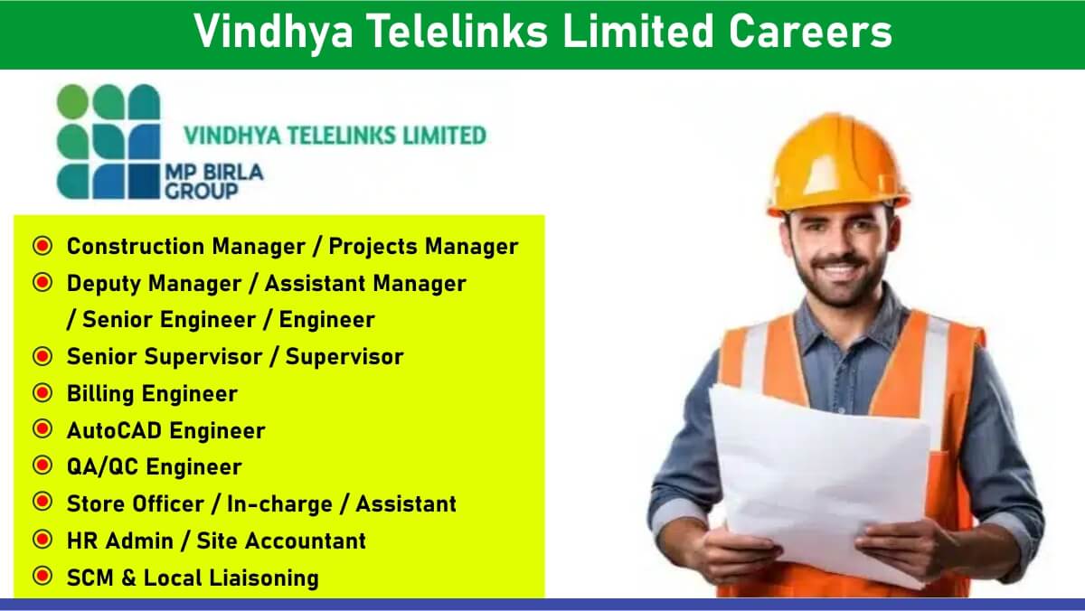 Vindhya Telelinks Limited Careers