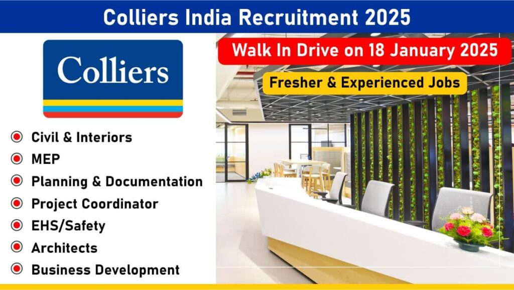 Colliers India Recruitment 2025