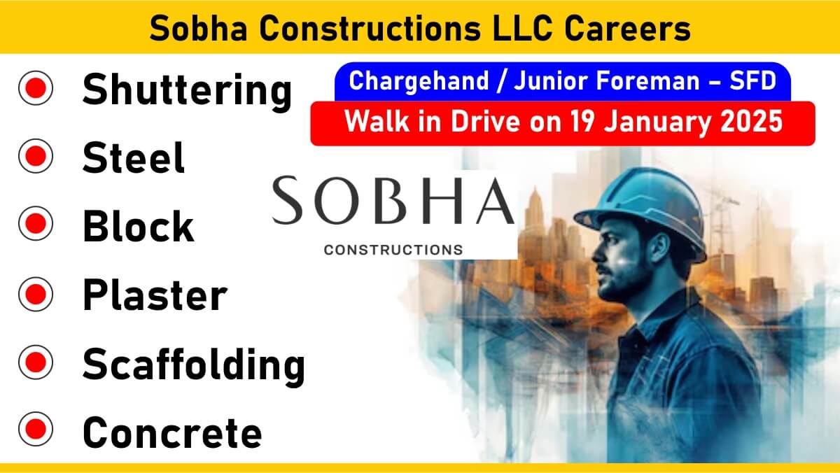 Sobha Constructions LLC Careers