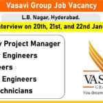 Vasavi Group Job Vacancy