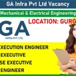 GA Infra Pvt Ltd Vacancy