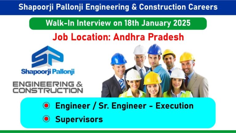 Shapoorji Pallonji Engineering & Construction Careers